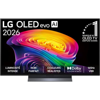 TV OLED 48C6 (2026) 48" (121 cm) 4K Ultra HD - Expérience Gaming, 120Hz, Smart TV LG