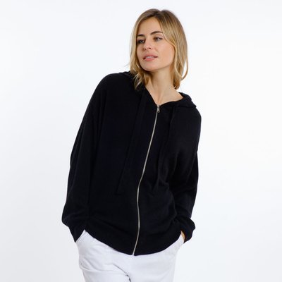 Gilet noir a capuche femme deals