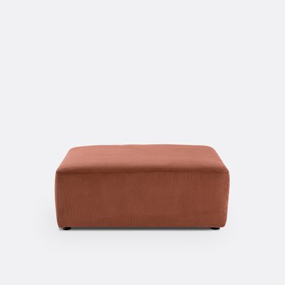 Pouf velours côtelé, Monica LA REDOUTE INTERIEURS