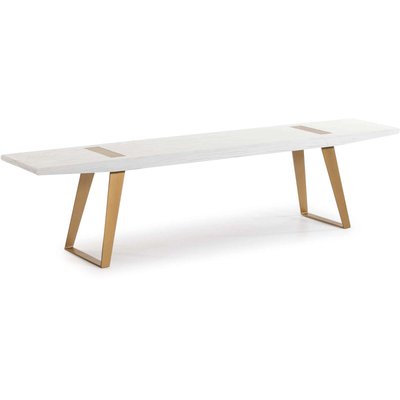 Banc en bois et métal, Adsubia RECOLLECTION