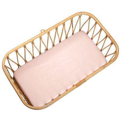 Drap housse berceau en gaze de coton à carreaux MAISON SEVIRA SEVIRA KIDS