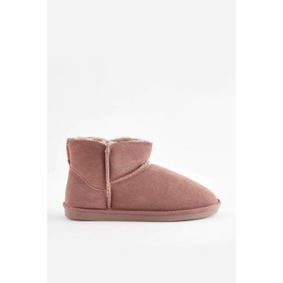 Chaussons montantes en daim chauds hiver NEXT