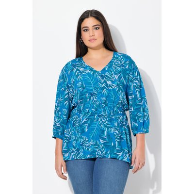 Blouse motif feuilles ULLA POPKEN