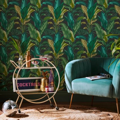 Papier peint Envy Leaf It Out minuit ENVY