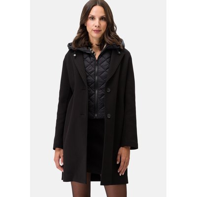 Manteau court look 2 en 1 ZERO