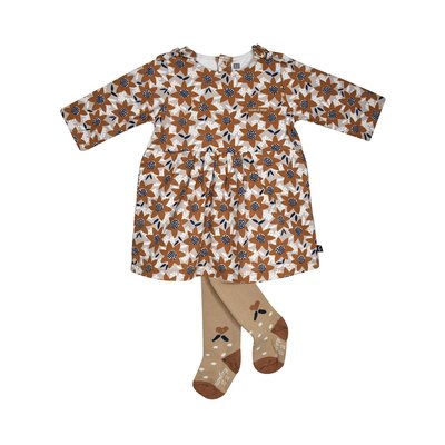 Robe collant madeleine serge manches longues naissance SUCRE D'ORGE