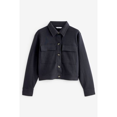 Veste en jersey militaire boutonnée NEXT