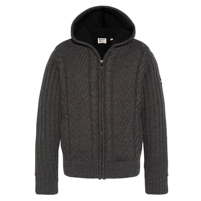 Gilet à capuche doublé sherpa SCHOTT