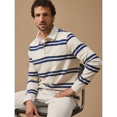 Polo rayé  coton biologique CYRILLUS