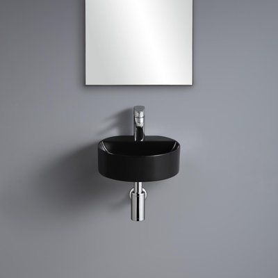 Vasque lave-mains suspendue ronde ROLLO MOB IN
