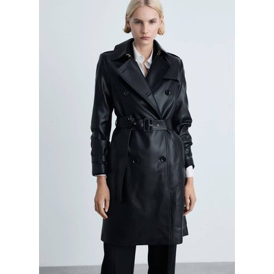 Trench simili-cuir MANGO