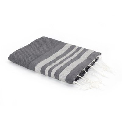 Fouta nid d'abeille coton HAMPTONS FEBRONIE