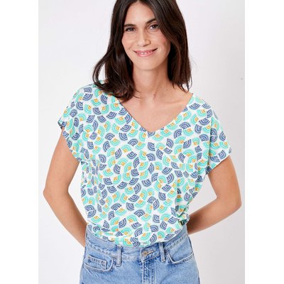 Tee shirt coton jersey bio imprimé BACACIANE LA FIANCÉE