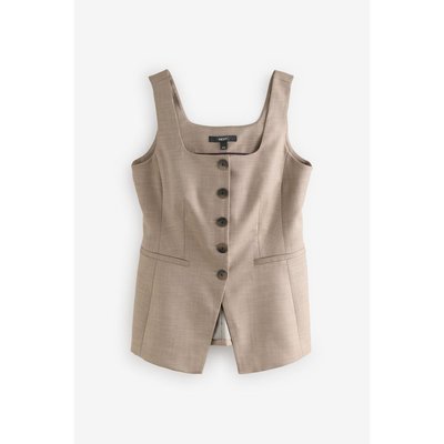 Gilet de costume à boutons et col carré NEXT