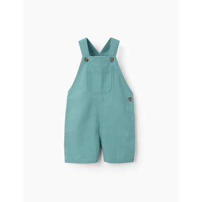 Salopette Courte en Coton et Lin ZIPPY