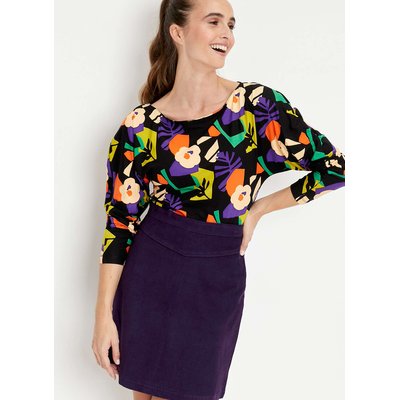 Top maille imprimée JULY PRINCESSE NOMADE