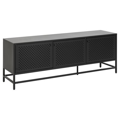 Buffet Joy avec 4 niches de rangement fermées par 3 portes TOILINUX