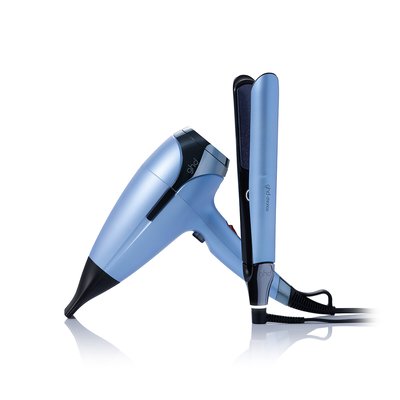 Coffret Lisseur Chronos et Sèche-cheveux Helios GHD