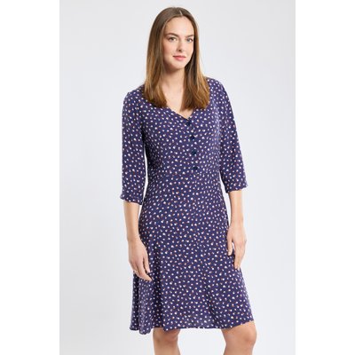 Robe fleurie en cupro ARMOR-LUX