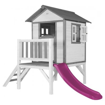 Maisonnette Classic - Toboggan violet AXI HOUSE