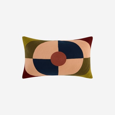 Coussin en lin et coton CLARISSE HABITAT