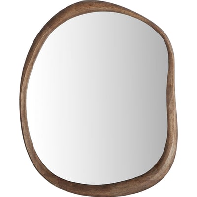 Miroir mural contemporain en bois RECOLLECTION