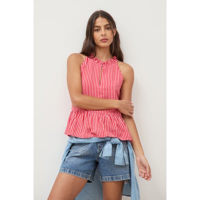 Top droit manches courtes BONOBO