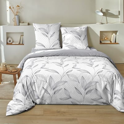 Parure housse de couette 100% coton, Mikano C DESIGN HOME TEXTILE
