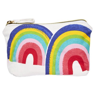 Pochette avec fermeture éclair ARC-EN-CIEL DRAEGER PARIS
