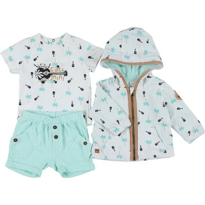 Ensemble short + t-shirt + sweat - Très bon état CATIMINI