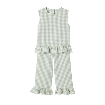 Ensemble blouse + pantalon 7/8ème VERTBAUDET