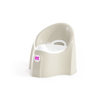 Pot Pasha Potty blanc cassé beige OK BABY