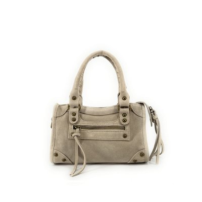 Sac nubuck beige La Redoute