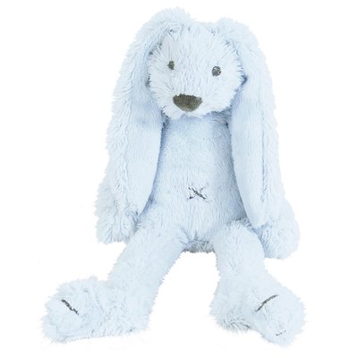 Peluche Lapin Richie bleu clair 28 cm HAPPY HORSE