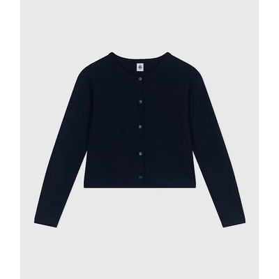 Cardigan femme en coton uni PETIT BATEAU