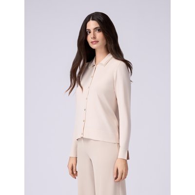 Cardigan en maille fine réalisé en FIL mélangé viscose OLTRE