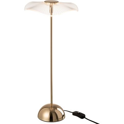 Lampe led fleur dorée design métal et plastique élégance lumineuse RECOLLECTION