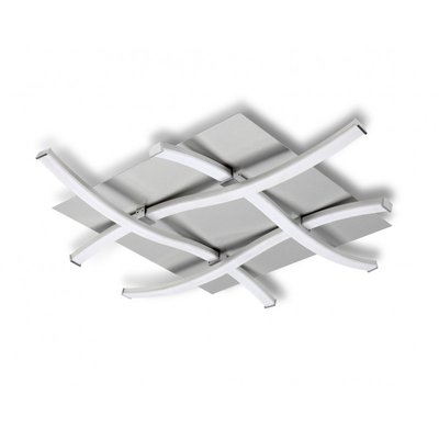 Plafonnier design carré - NUR - ampoule led deco MANTRA