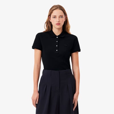 Polo L.12.D slim fit en mini piqué stretch LACOSTE