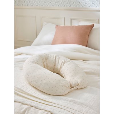 Coussin d'allaitement en gaze de coton hirondelles CYRILLUS