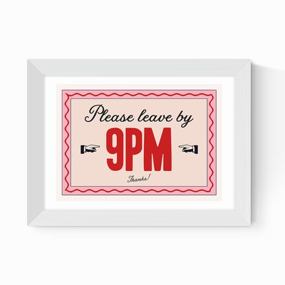 9PM by HollieGraphik EAST END PRINTS