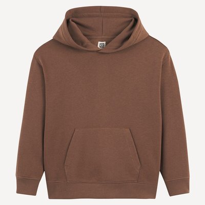 Sweat à capuche en molleton LA REDOUTE COLLECTIONS