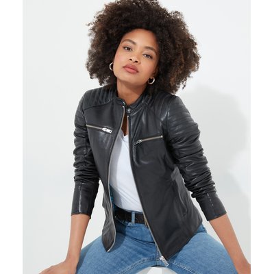 Blouson cuir femme la redoute shop