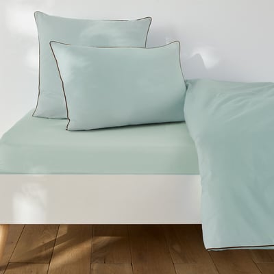 Drap-housse enfant, en coton, bonnet 25 cm, MACHA LA REDOUTE INTERIEURS