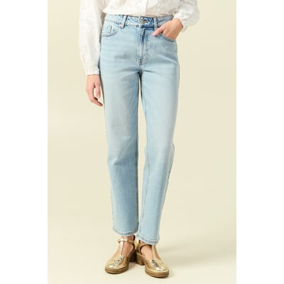 Jeans straight 7/8ème taille haute BONOBO