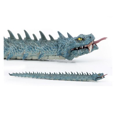 Figurine Basilic serpent maléfique légendaire PAPO
