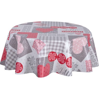 Nappe en toile cirée ronde HYTTE TOILINUX