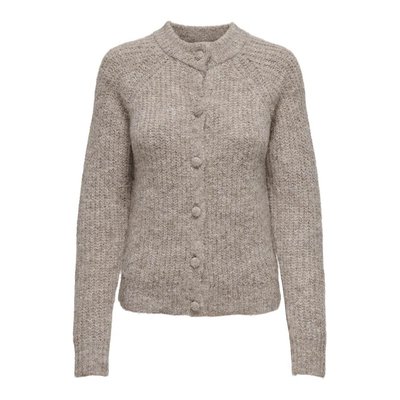 Cardigan punto schiuma, girocollo ONLY