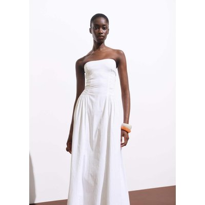 Robe midi bustier MANGO