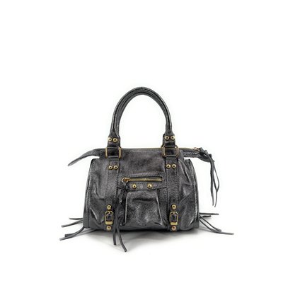 Mini-sac bowling en cuir irisé SANDSTORM NANO OH MY BAG